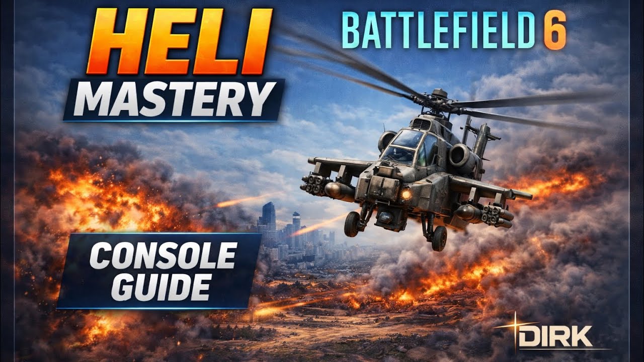 Руководство по консольному вертолету Battlefield 6