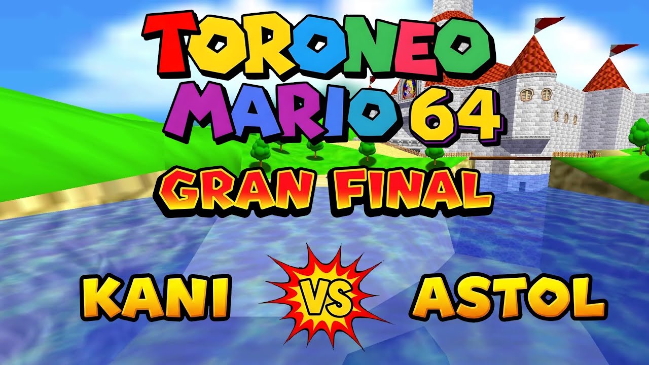 ¡GRAN FINAL DEL TORONEO! #sub25 MARIO 64 SPEEDRUN! - Astol vs Kani