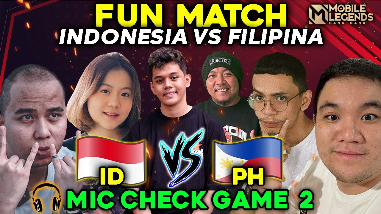 FUNMATCH KOL ID vs KOL PH MATCH 2!! - Mobile Legends Indonesia