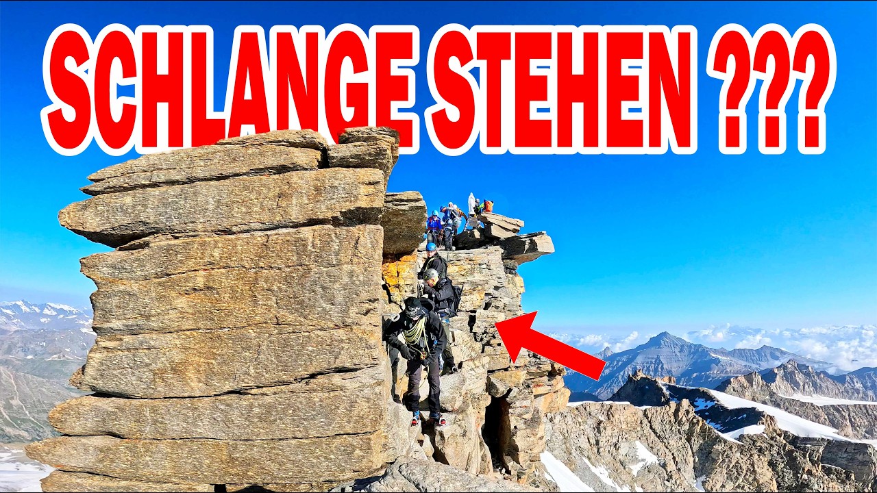 GRAN PARADISO 4058 m | BERGSTEIGEN ODER SCHLANGE STEHEN ?!?! #granparadiso #hochtour #7summits