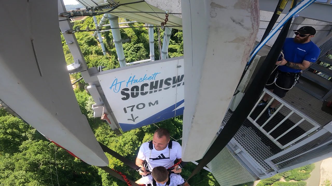 Крутые качели SochiSwing 170 метров