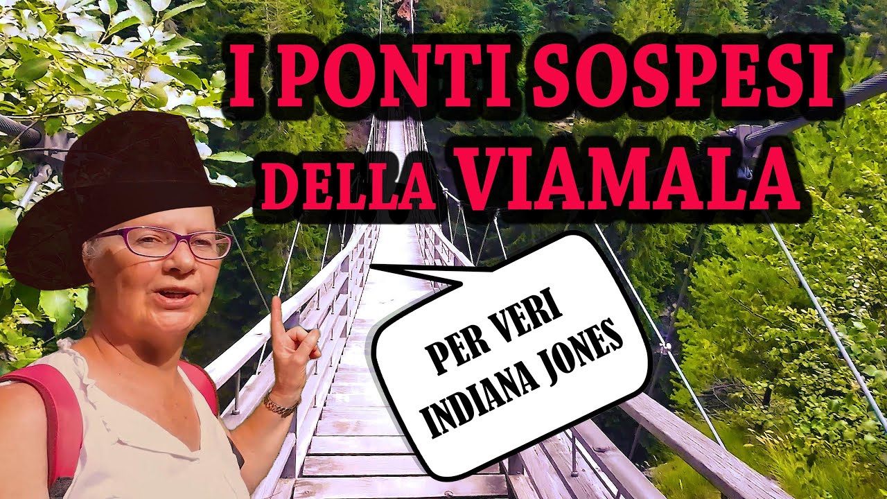 TREKKING in Svizzera I Ponti Sospesi della VIAMALA Passerelle o Traversine? 🥾🧗‍♀️