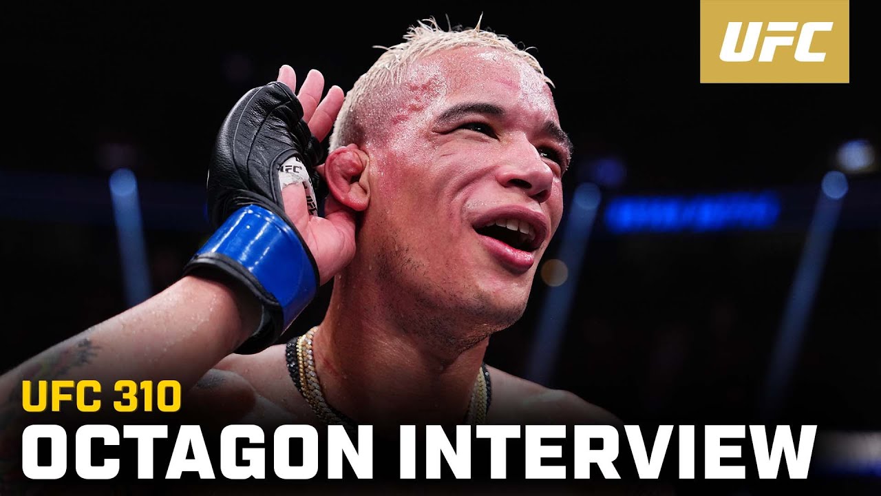 Bryan Battle Octagon Interview | UFC 310