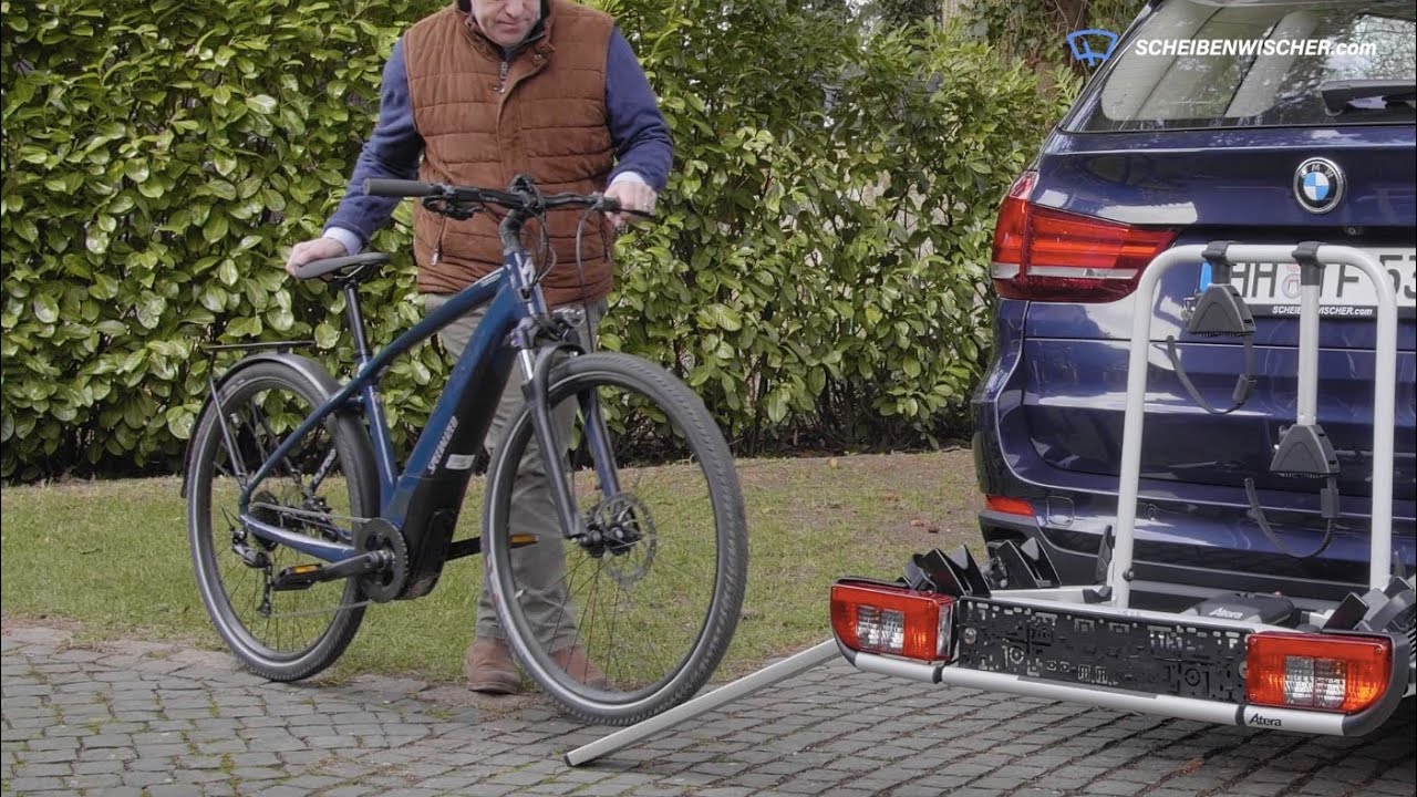Atera E-BIKE M & ML | Praxistest | Fahrradträger für Kupplung | 2er auch E-Bikes | 022686