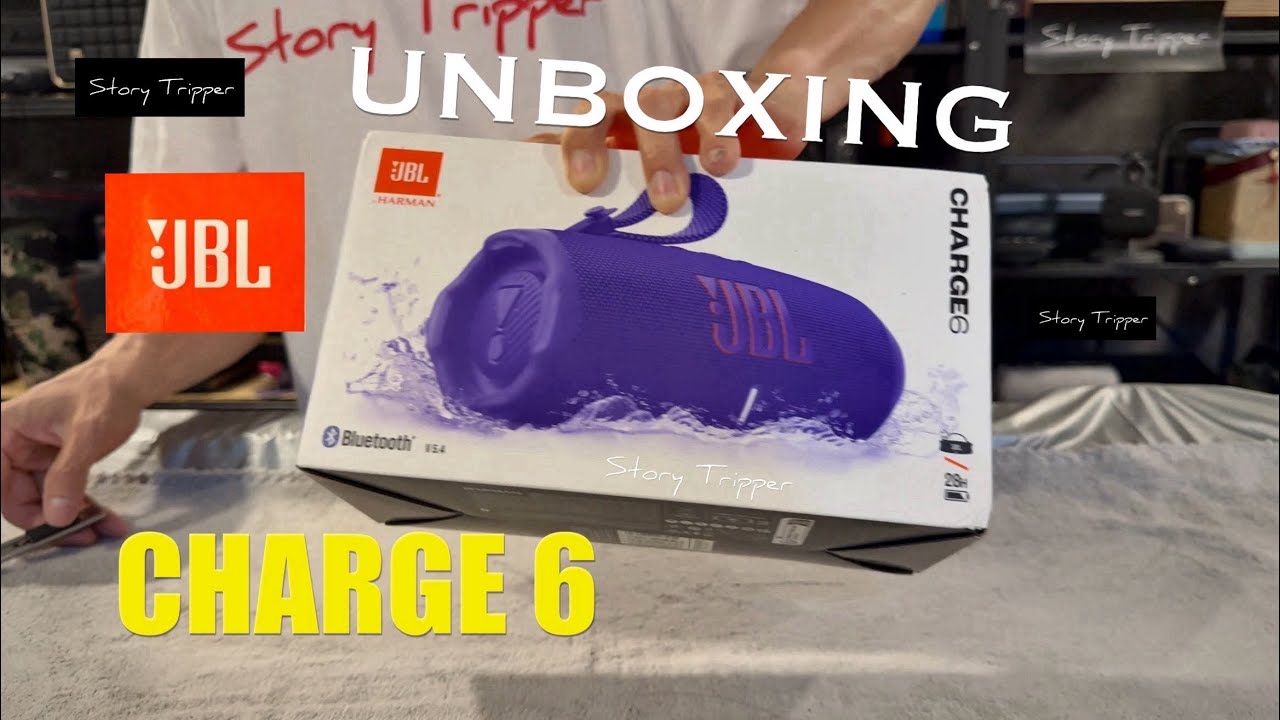 รีวิว Unbox JBL CHARGE 6 Portable Speakers Reviews