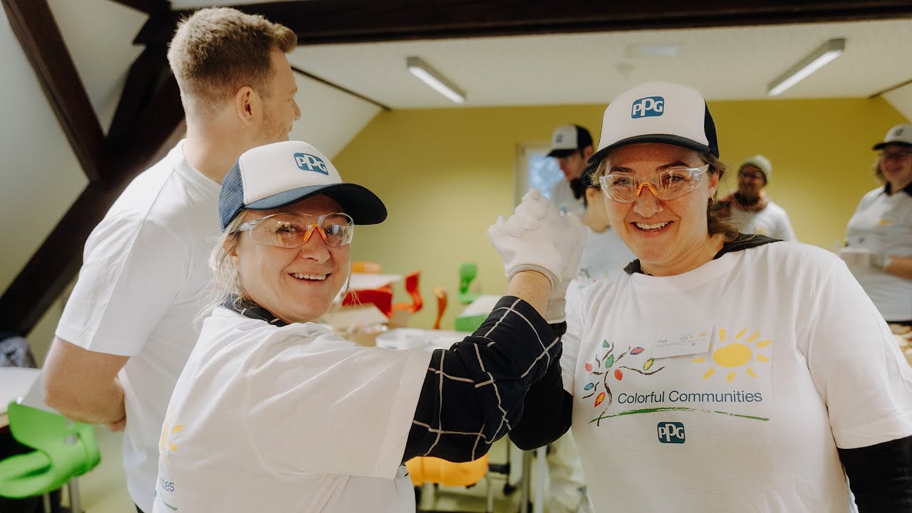 PPG's COLORFUL COMMUNITIES 10 years | Hilden, Germany