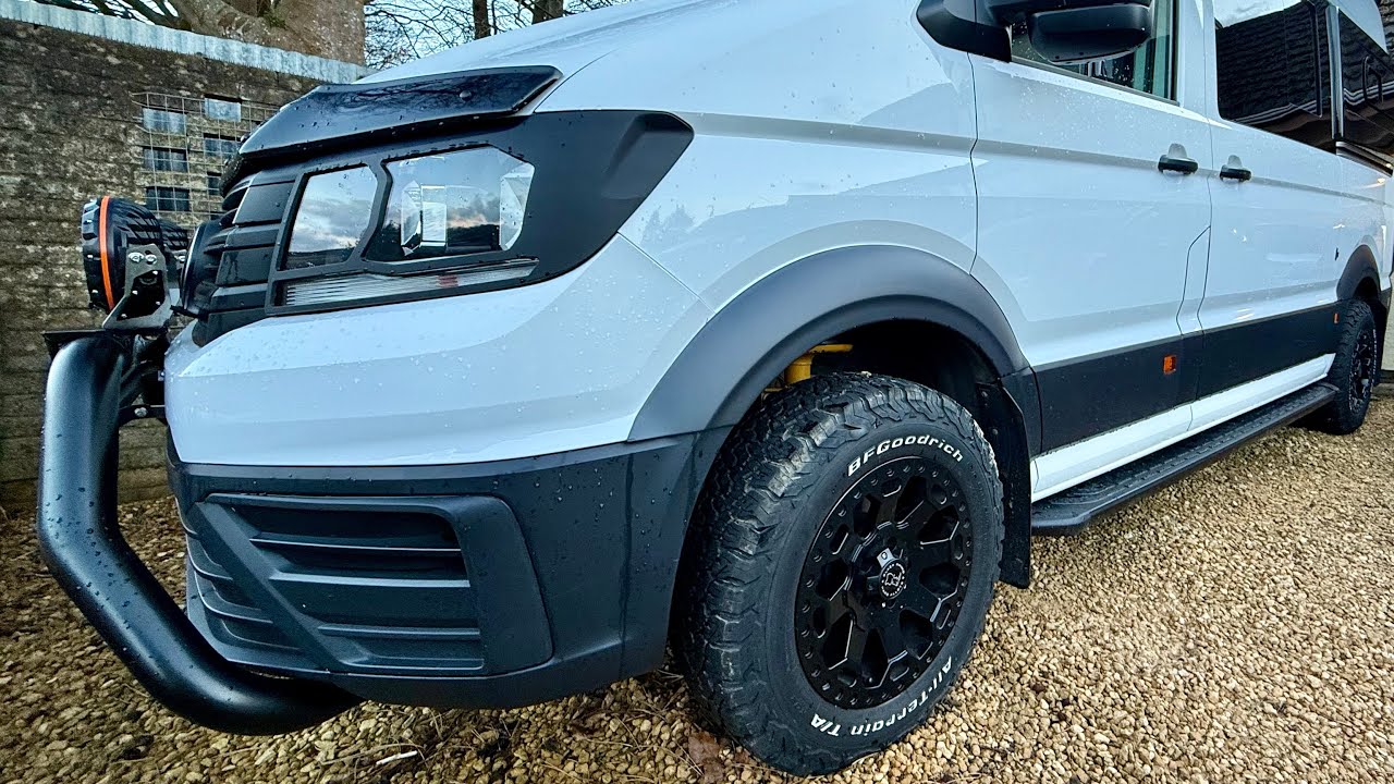 VW Crafter Bilstein B6 suspension upgrade.