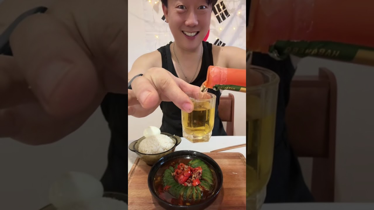 Корейский огурец вкусно 🤤 