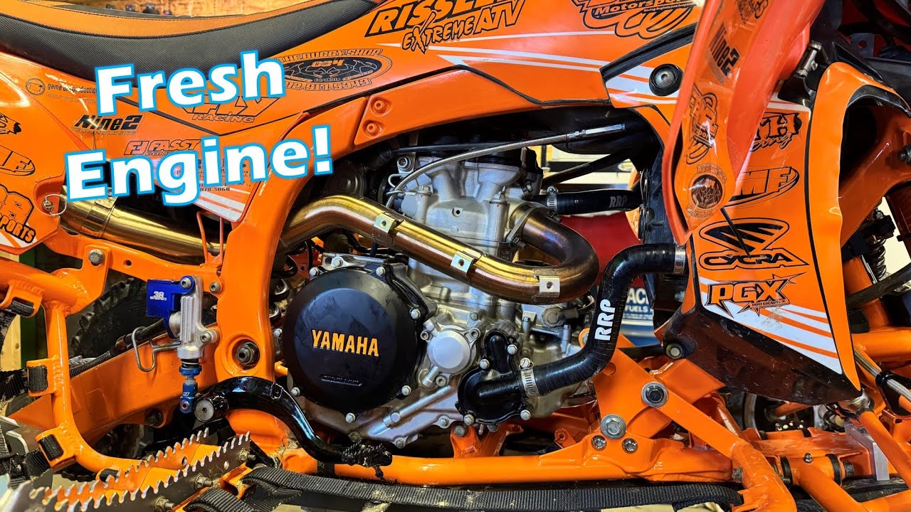 Yamaha YFZ450R 2025 XC Race Quad Rebuild Part 3: Engine Build