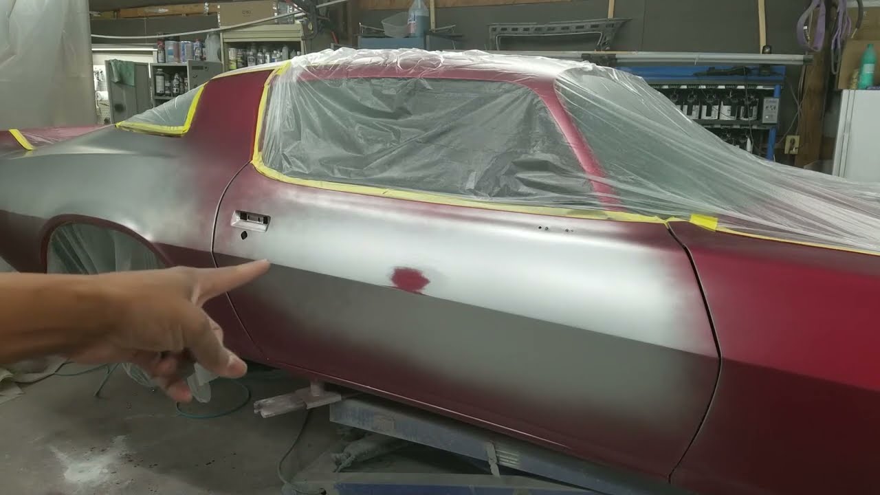 I RUINED a Candy Paint Job THEN Fixed it! How & Where to Blend Candy Paint Over Silver Base