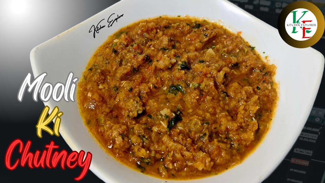 Mooli Ki Chutney | Winter Special Mooli Ki Chutney | Chatpati Mooli Chutney | مولی کی چٹنی