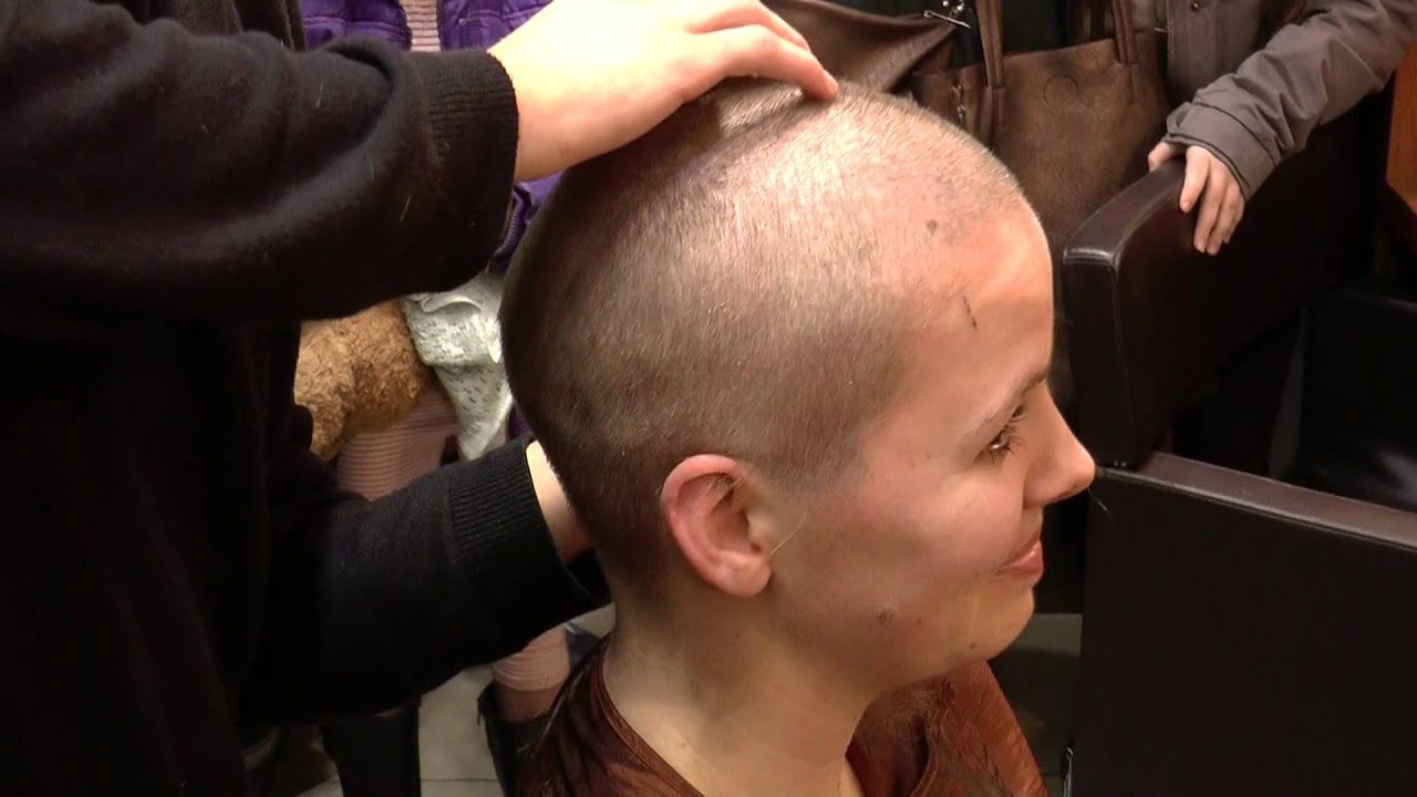 DEC Philippines Typhoon Appeal: Samantha Chick Head Shave, Coventry