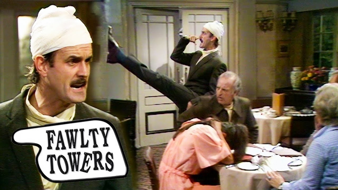 Don't Mention the War! (HD & EXTENDED) | Fawlty Towers | BBC Comedy Greats