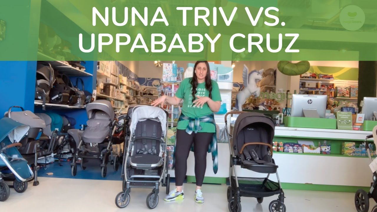 UPPAbaby Cruz V2 vs. Nuna TRIV 2020 | Stroller Comparison | Stroller Review | Magic Beans