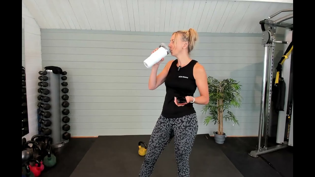 30 Minute Cardio & Core Kettlebell Workout | Full Body Burn at Home