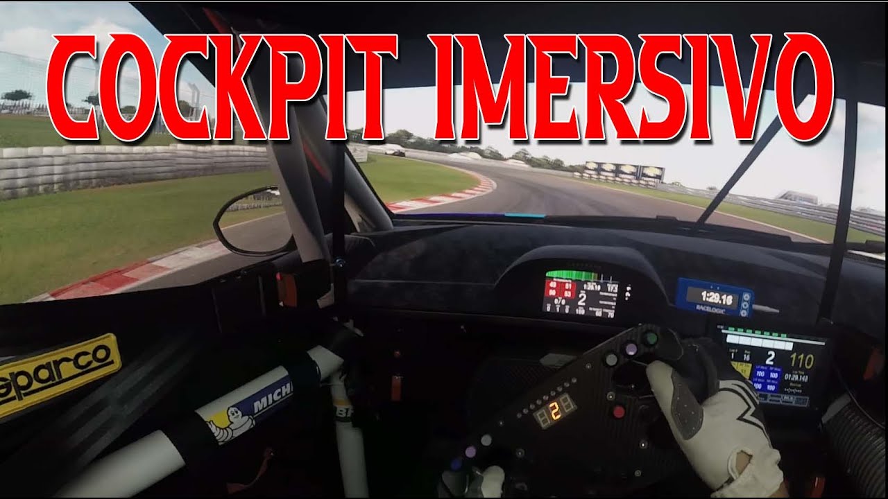 NOVO PROJETO | COCKPIT IMERSIVO | MONITORES 32 ULTRA CURVOS