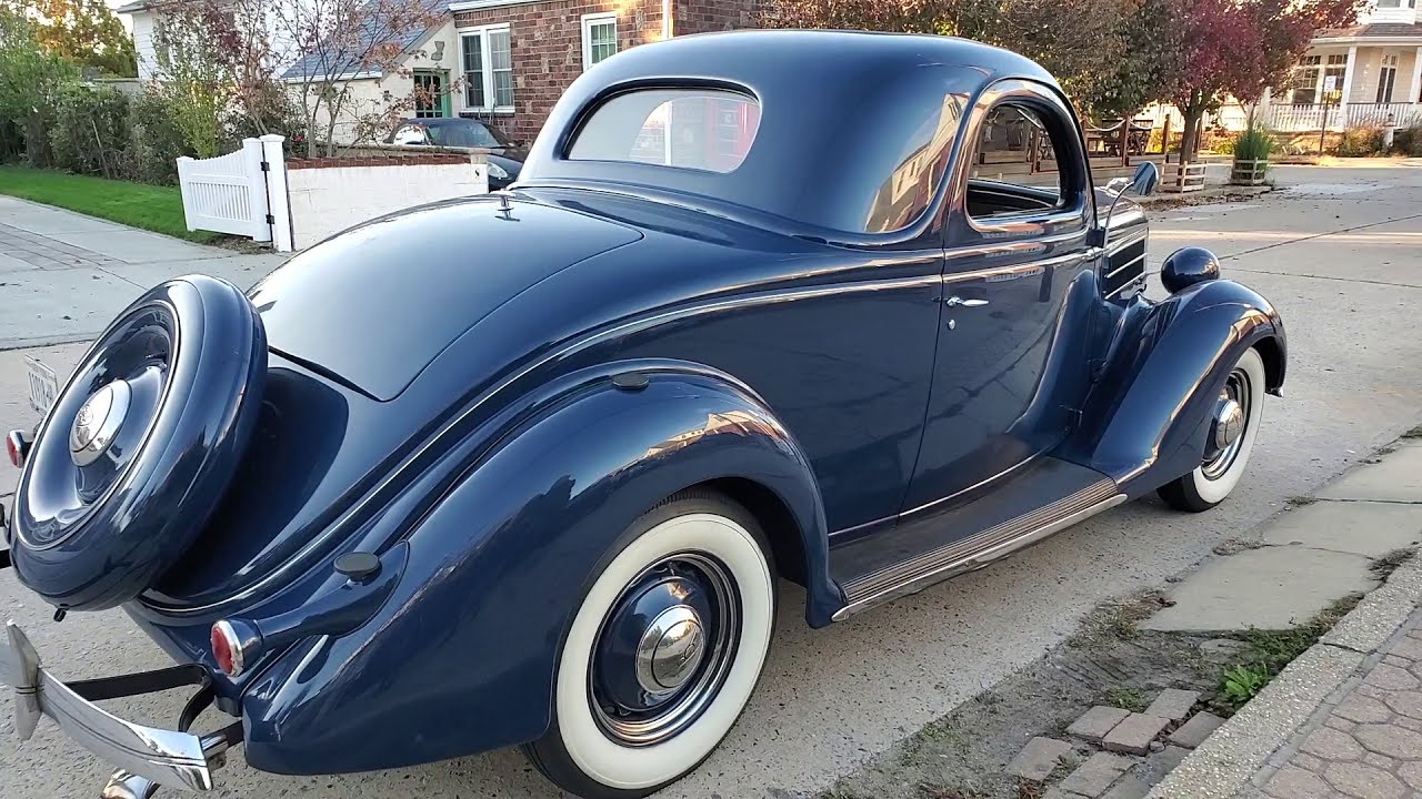 Fantastic ALL Original 1936 Ford Model  68, 3 Window Rumble Seat Coupe For Sale