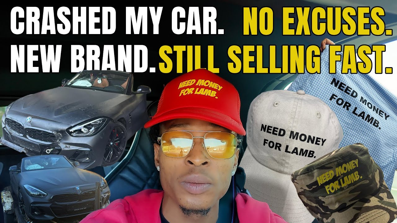 I Crashed My Car… But My Brand Is Taking Off. No Excuses