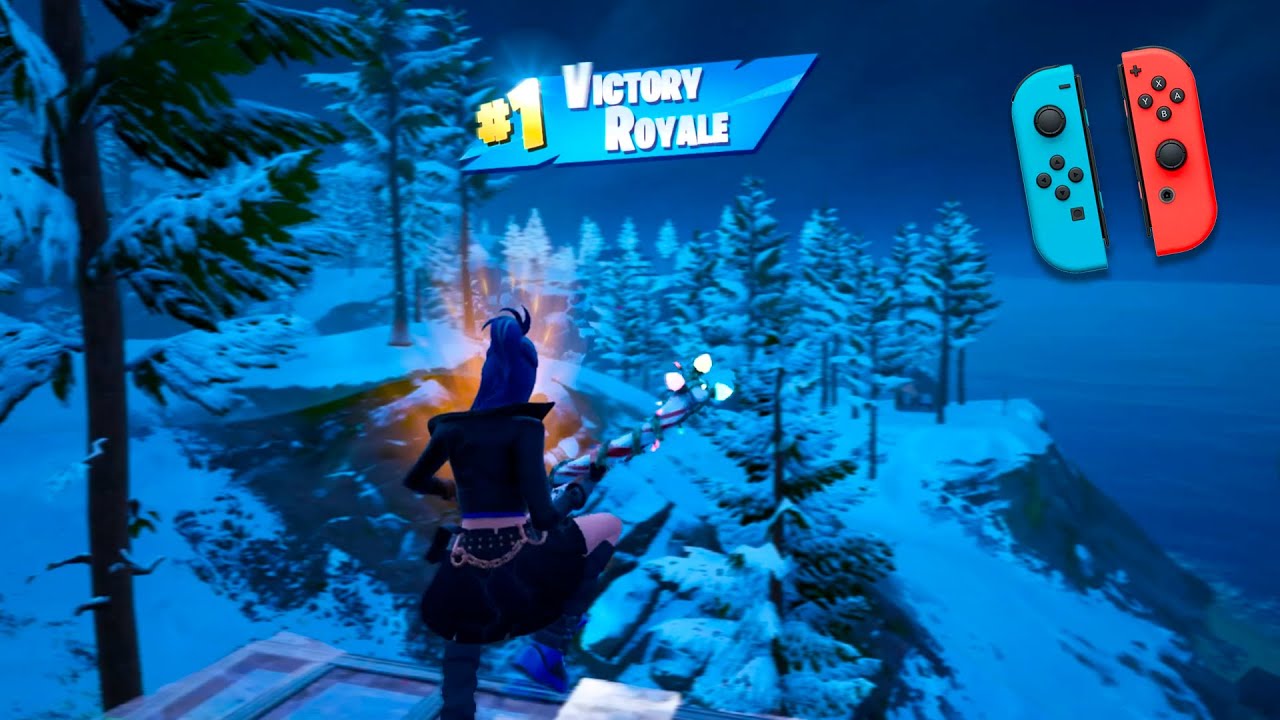 Fortnite Nintendo Switch Gameplay (Chapter 5 Season 1)