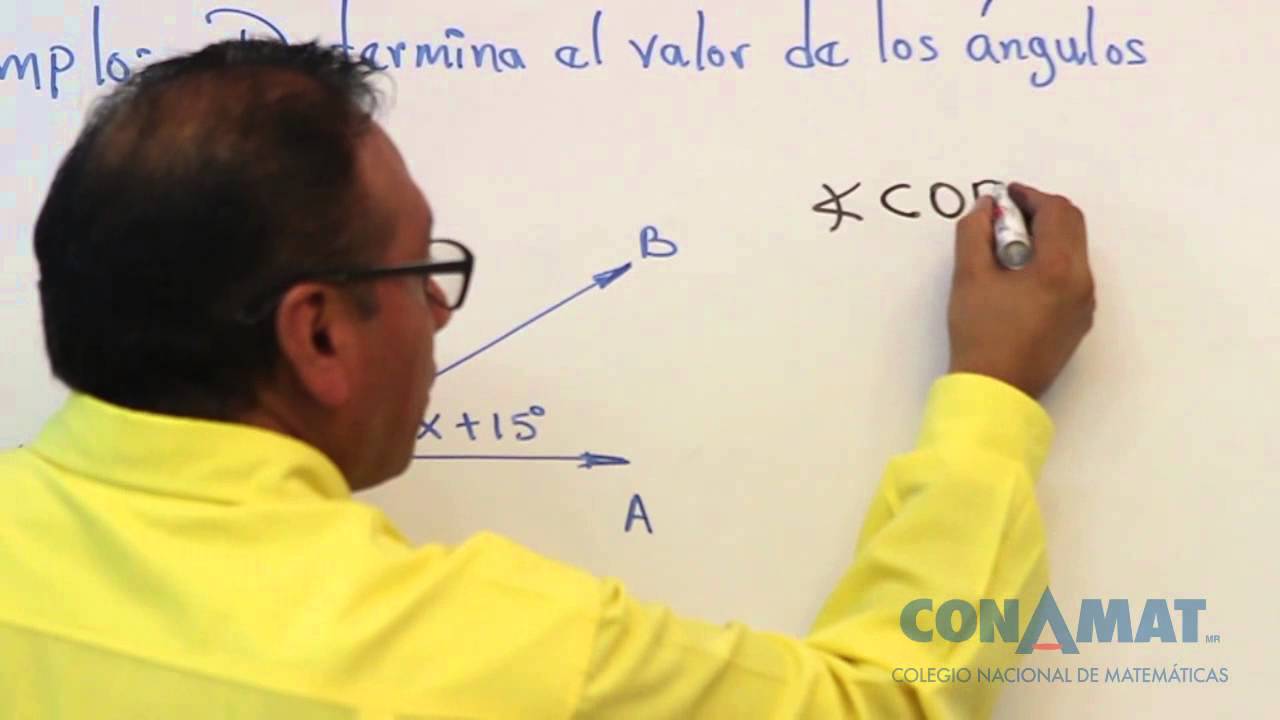 ÁNGULOS COMPLEMENTARIOS Y SUPLEMENTARIOS/GEOMETRÍA PLANA