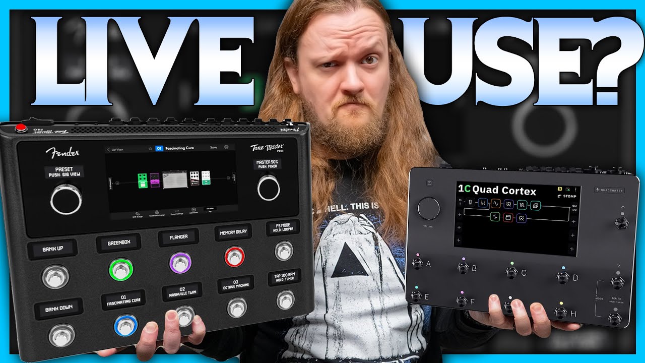Gig-Ready Rigs: Quad Cortex vs. Tone Master Pro Comparison