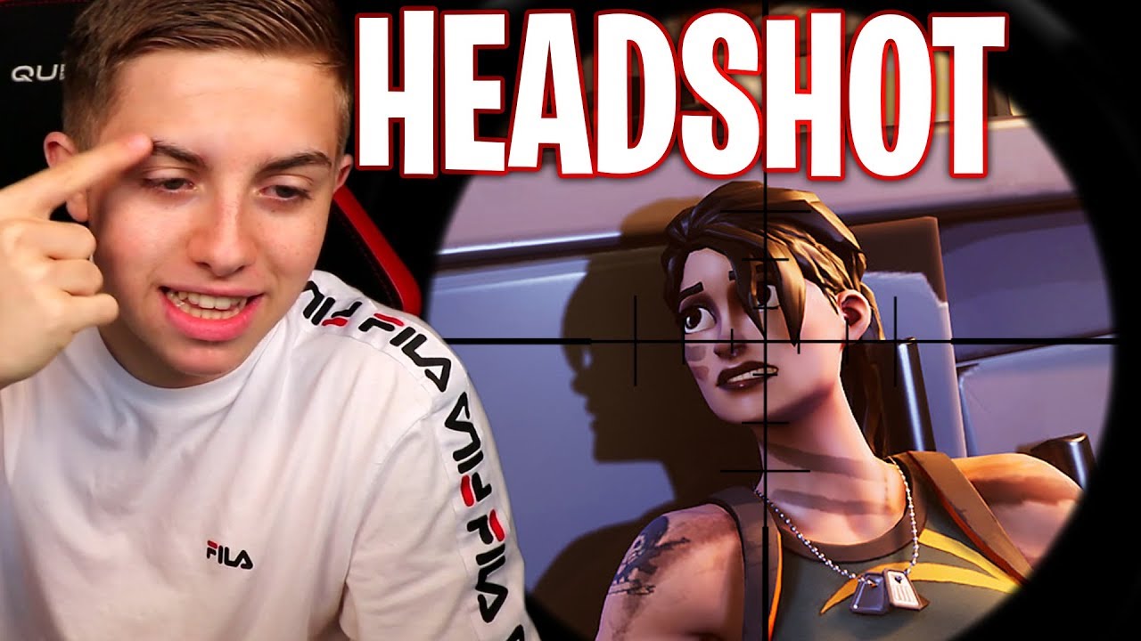 ÉNORME TOP 1 AVEC DES HEADSHOTS DE FOU AU SNIPER SUR FORTNITE BATTLE ROYALE !!!