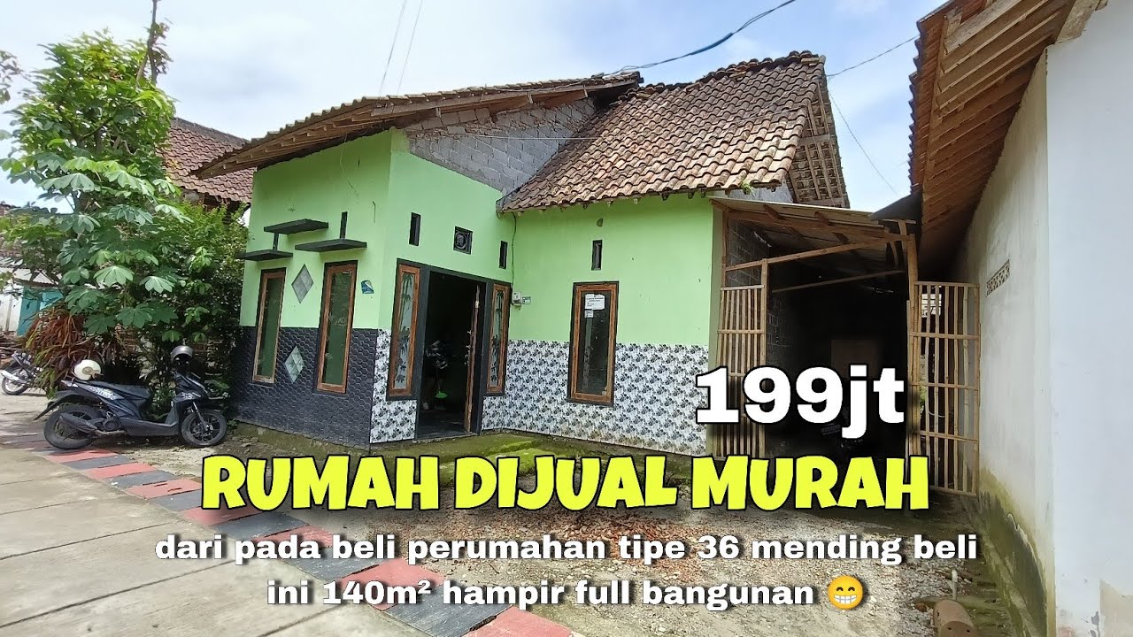 Rumah Dijual Murah ! Daripada Beli Perumahan Mending ini Saja