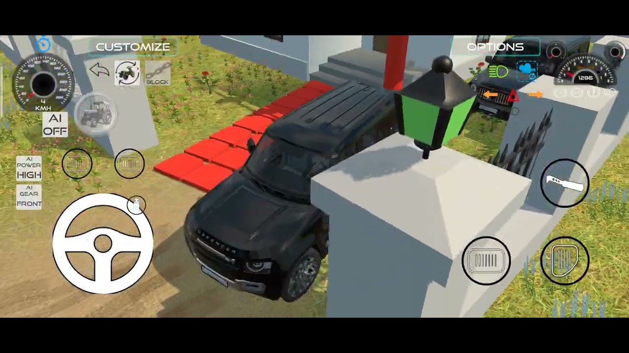 New tractor trolley car