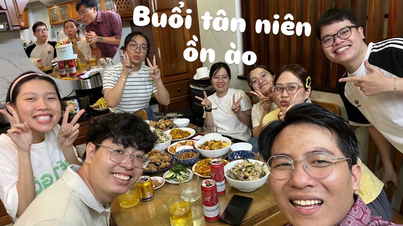 Buổi tân niên ồn ào