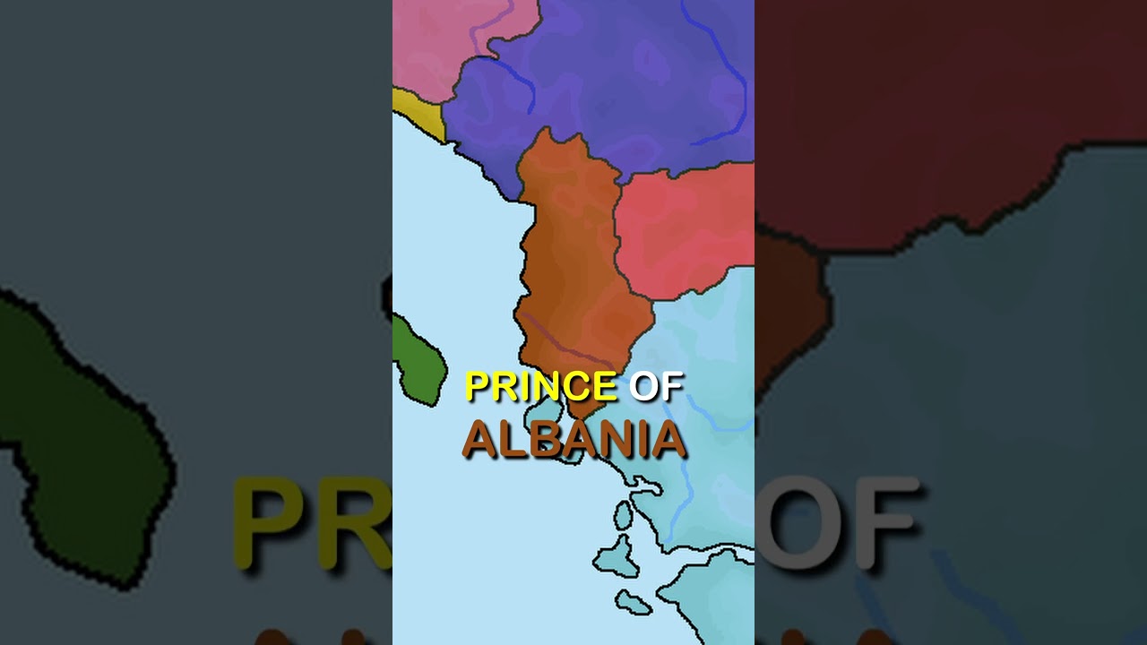 What if Albania Become a Monarchy in 1997?  #history #whatif #facts #albania #shorts #europe