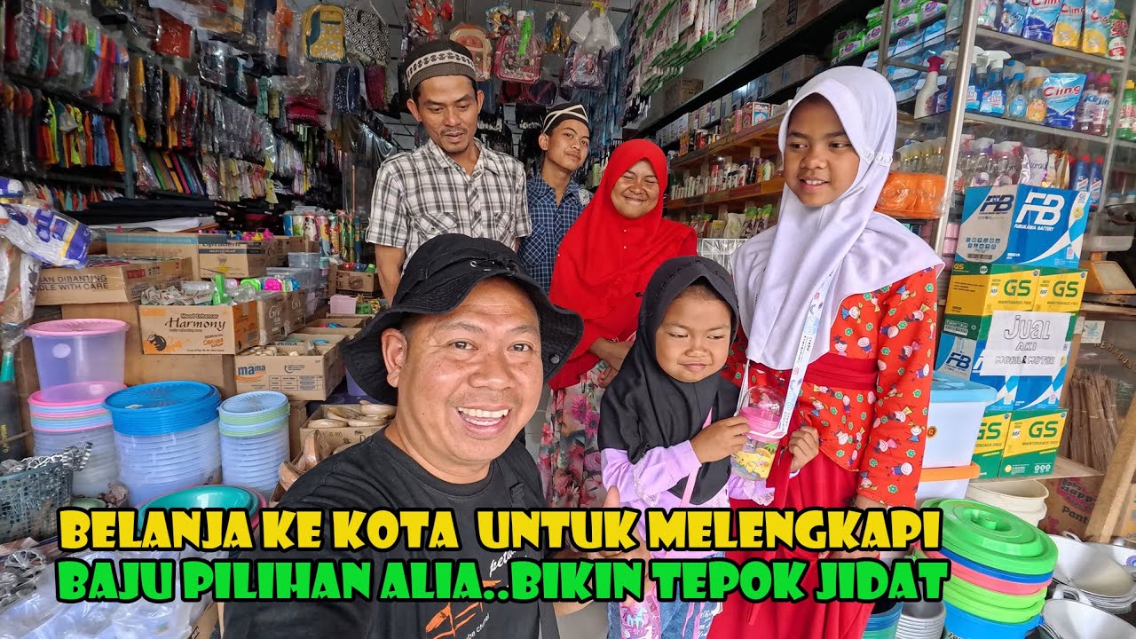 Melengkapi Belanjaan Isi Rumah ..Asal Ke Kota Sedikit..Kang Pardi Pasti Mabok.