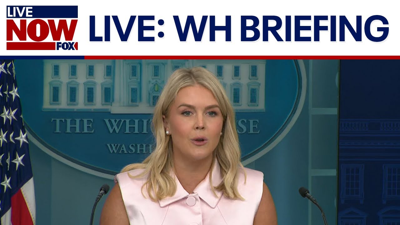 FULL: White House press briefing with Tulsi Gabbard, Karoline Leavitt