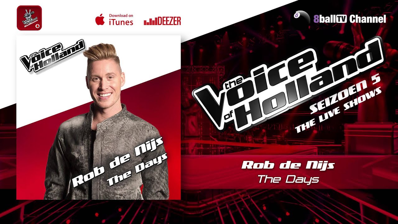 Rob de Nijs - The Days (The voice of Holland 2014 Live show 3 Audio)