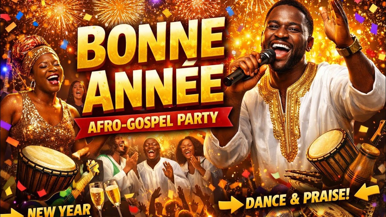 BONNE ANN&Eacute;E 2026 🎆 | Afro Gospel Dansant 🔥 Louange & Danse