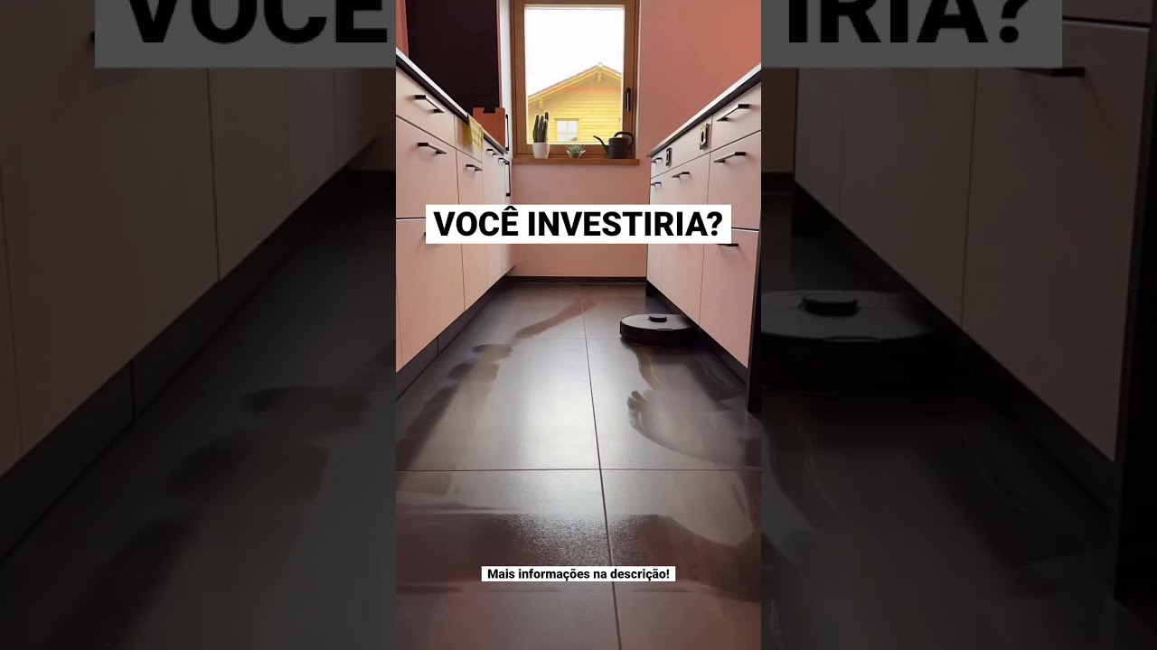 ROB&Ocirc; DE LIMPEZA - aspira e passa pano