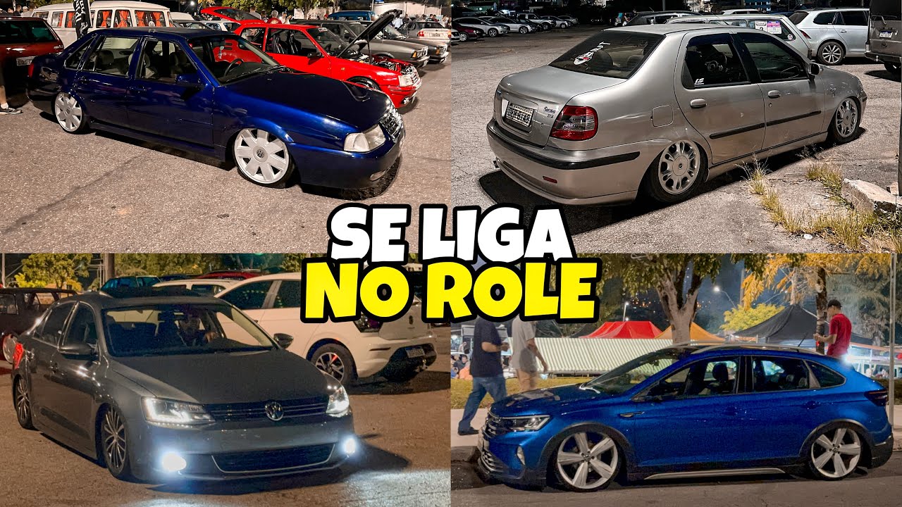 ROLÊ DE QUINTA-FEIRA, MUITO CARRO BAIXO E ANTIGOS