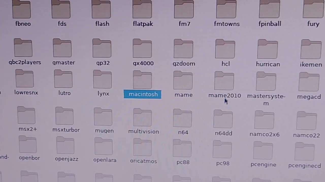 Recuperar core mame2010, batocera v42