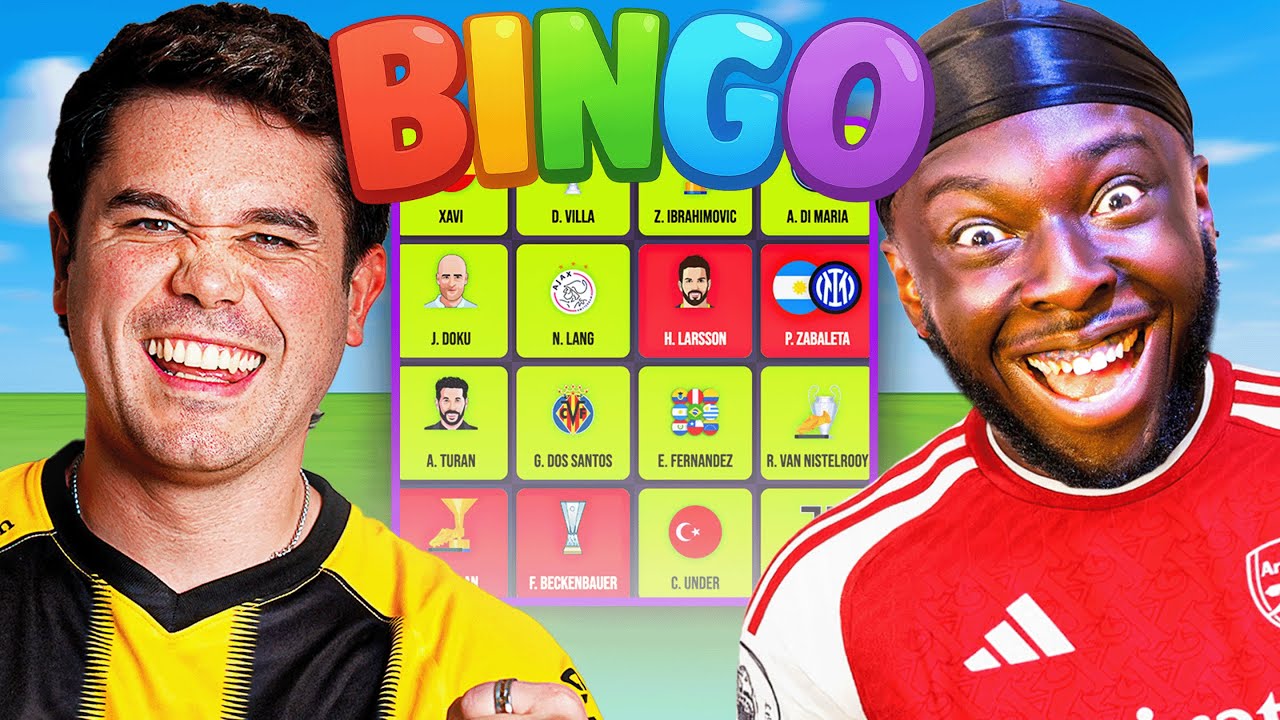CRAZY FOOTBALL BINGO VS FRONT THREE JULES 🤯