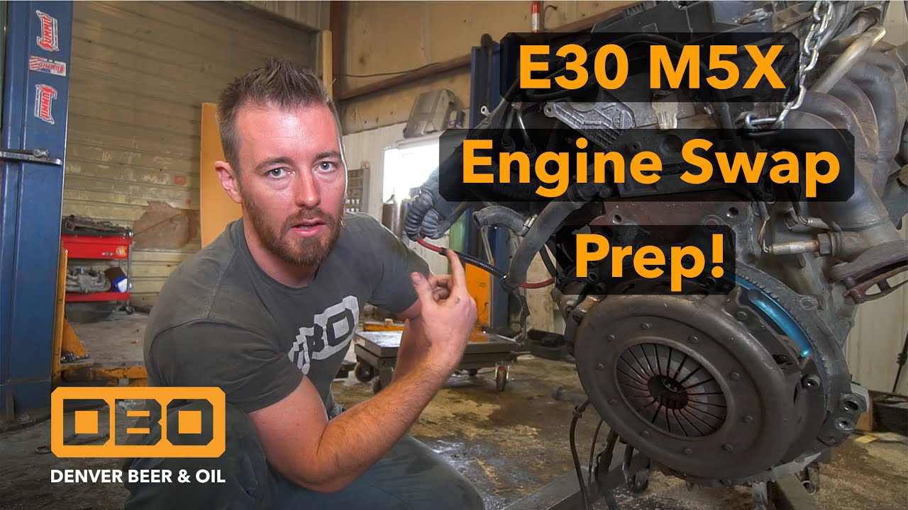 E30 Engine Swap Prep! 24V Swap Info!