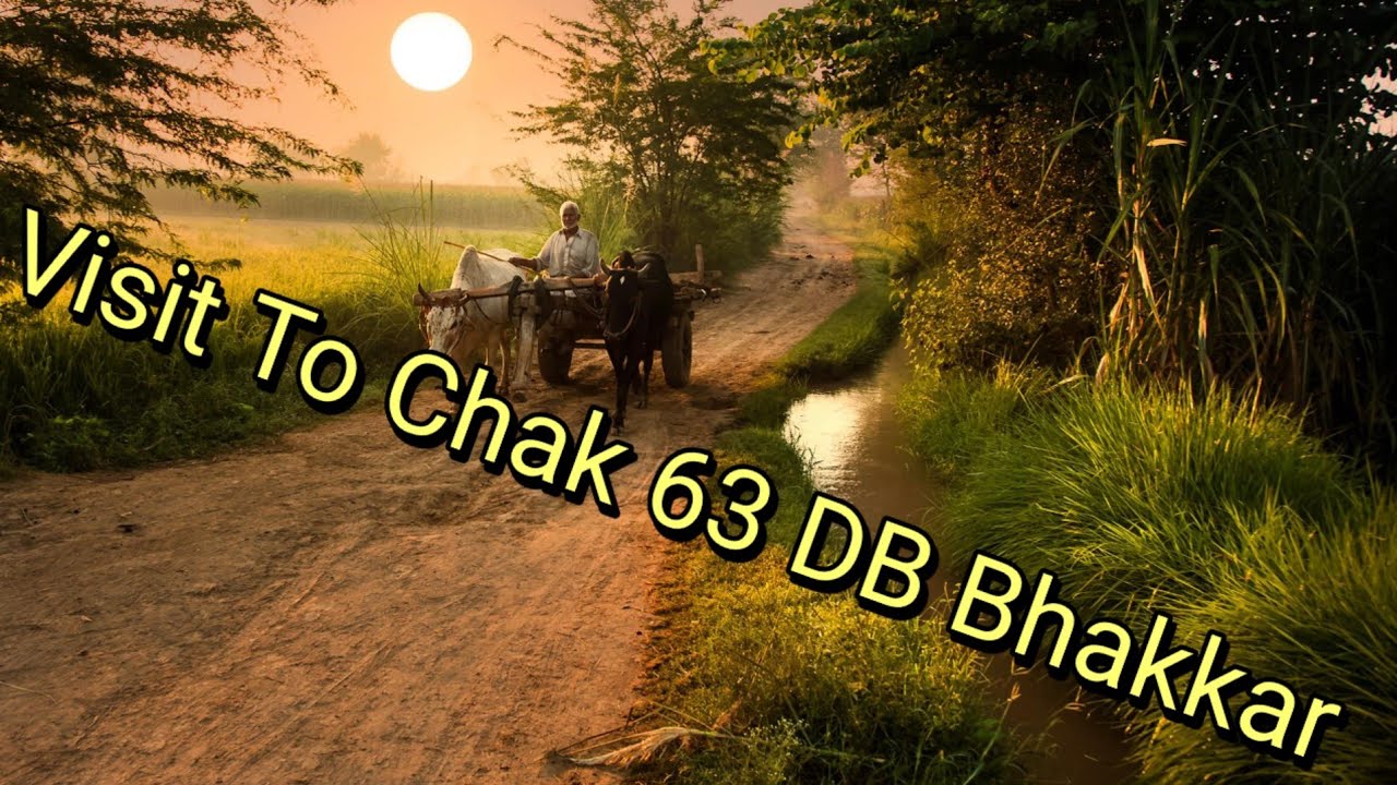 Visit to Chak 63 DB
