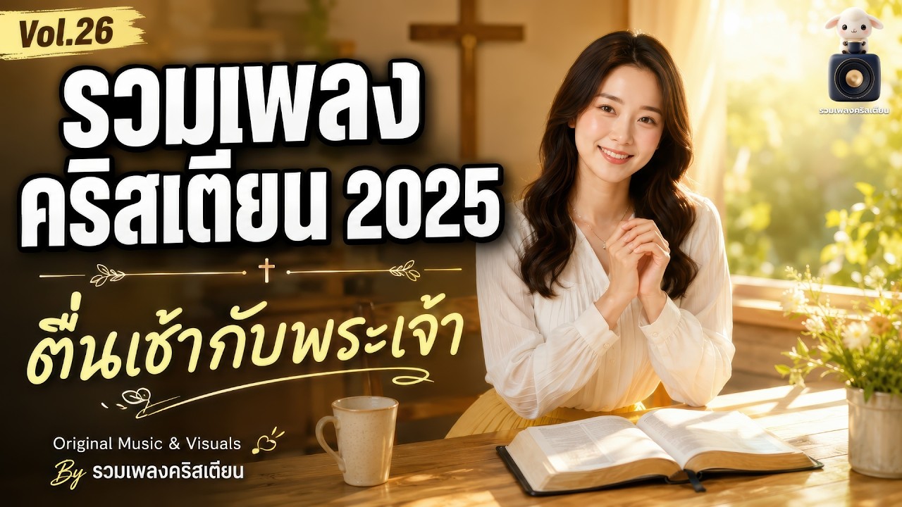 รวมเพลงคริสเตียน ฟังสบาย ☕ Vol.26 | พระเจ้าทรงประคองฉันไว้ | Healing Worship - by รวมเพลงคริสเตียน