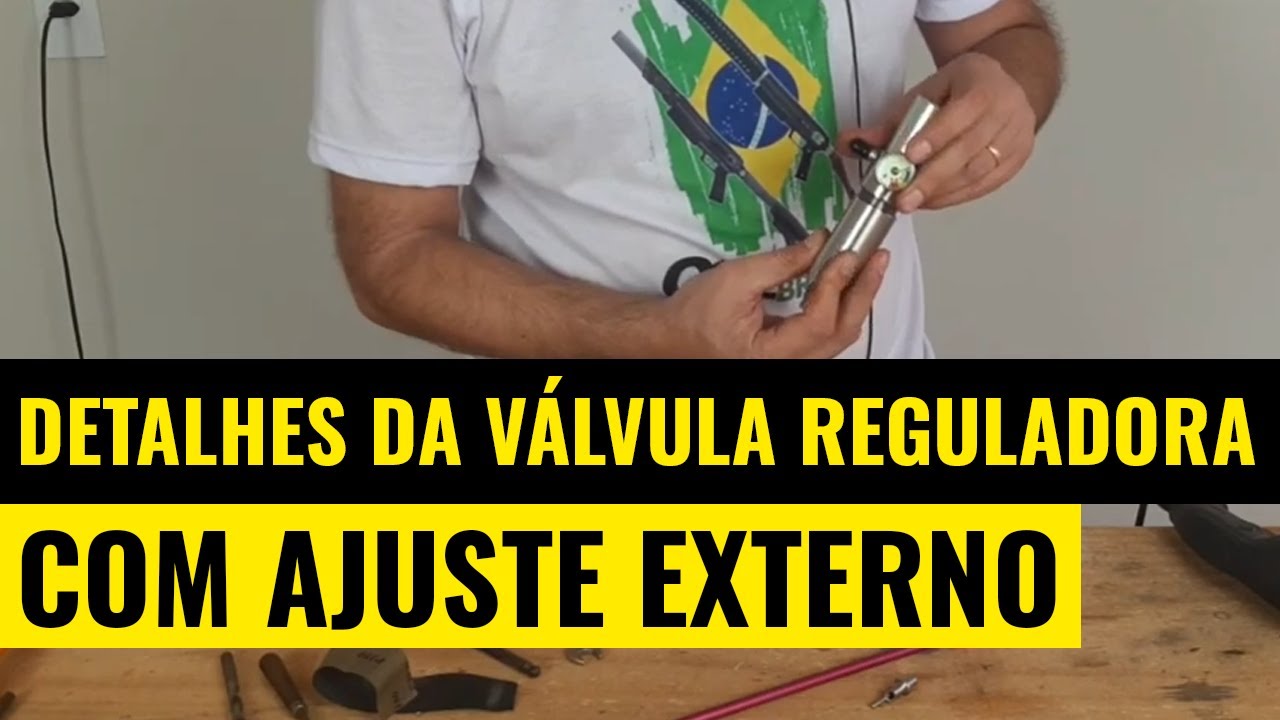 Detalhes da Válvula Reguladora com ajuste externo #chumboestreladeprata @sytongnightvision2140
