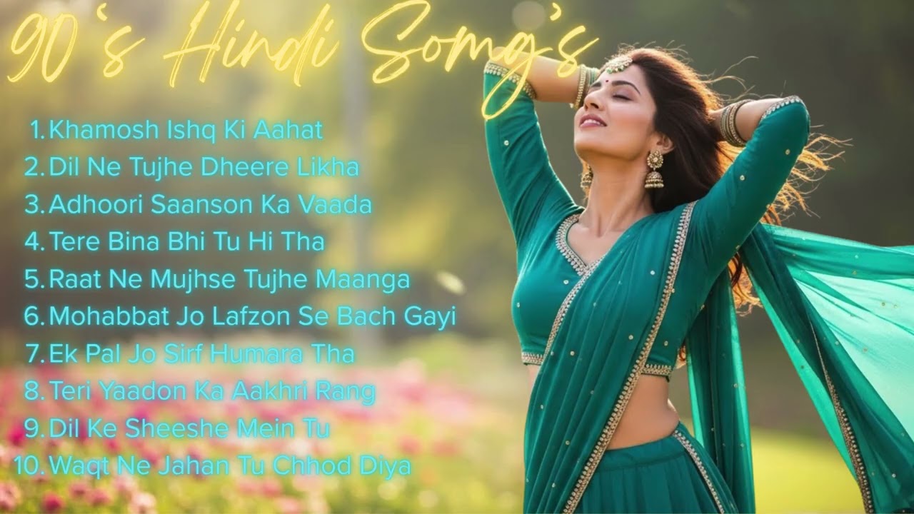 90s Hindi Love Songs with Flute & Soft Music Feel 🎶