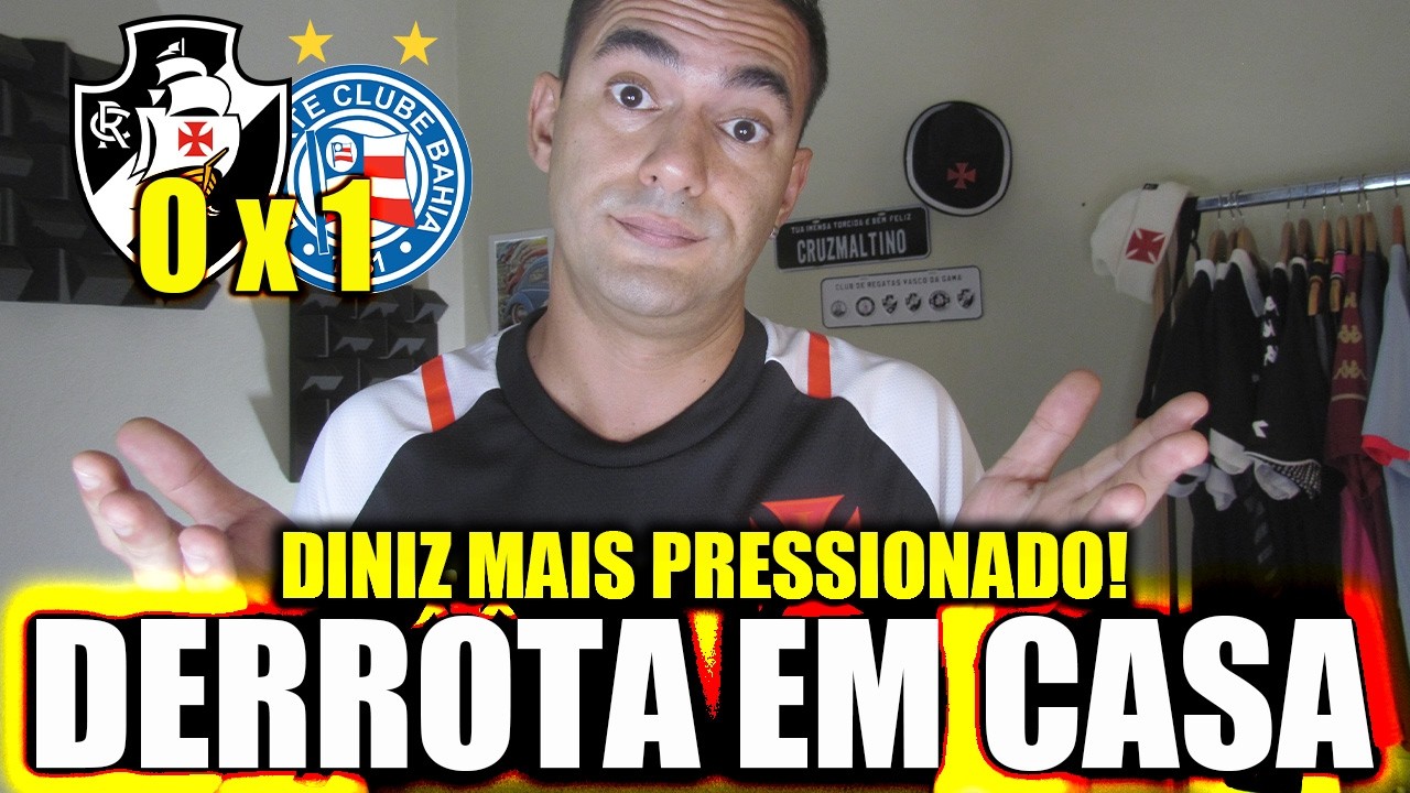 VASCO 0 x 1 BAHIA - PÓS-JOGO AO VIVO - BRASILEIRÃO 2026