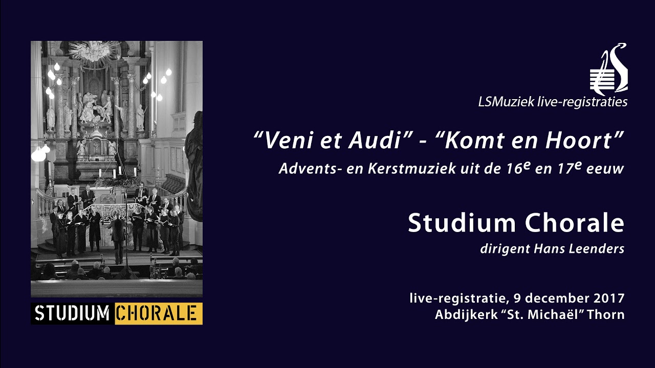 Advents- en Kerstmuziek uit de 16e en 17e eeuw: Prætorius, Franck, Schütz, Hassler, Byrd