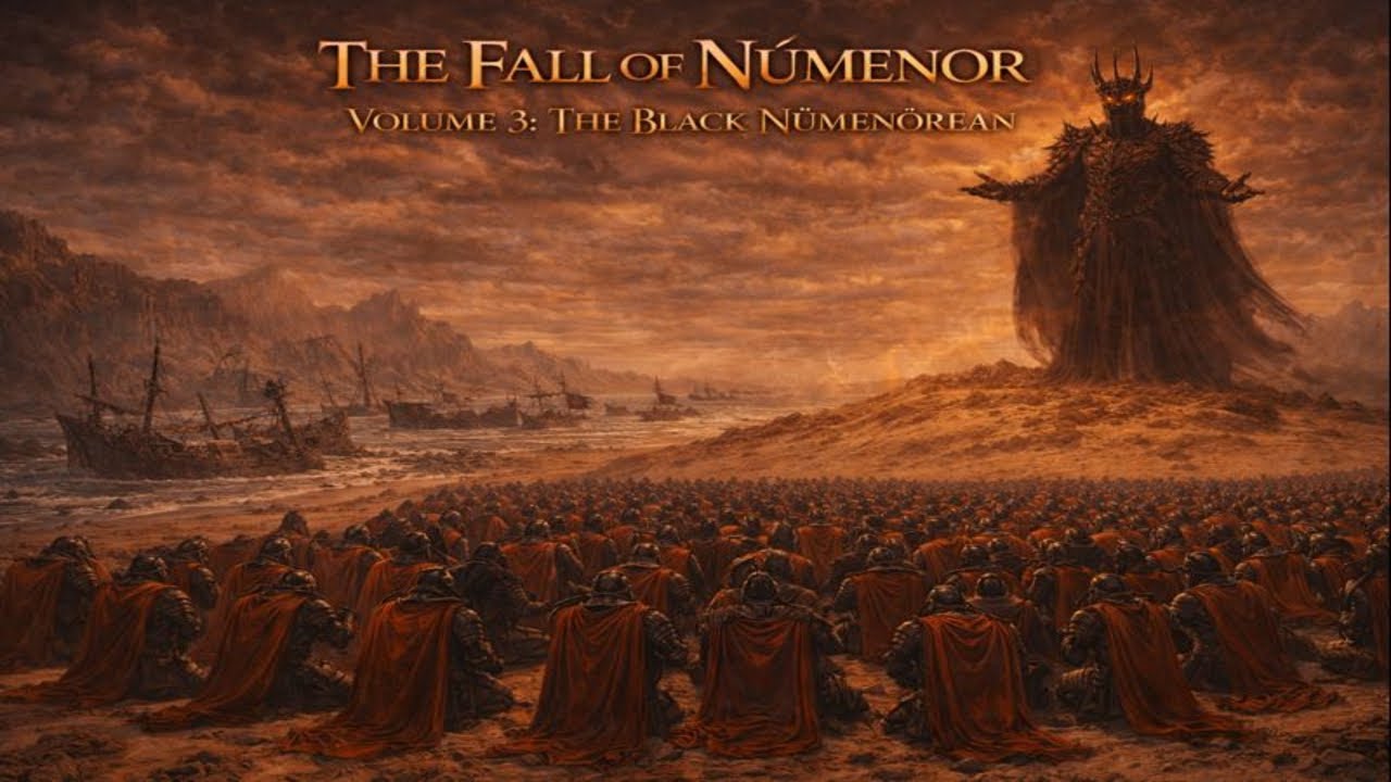 LOTR: 🎵 The Black Numenorean  - Vol3 FoN🎵AI Music 🎵