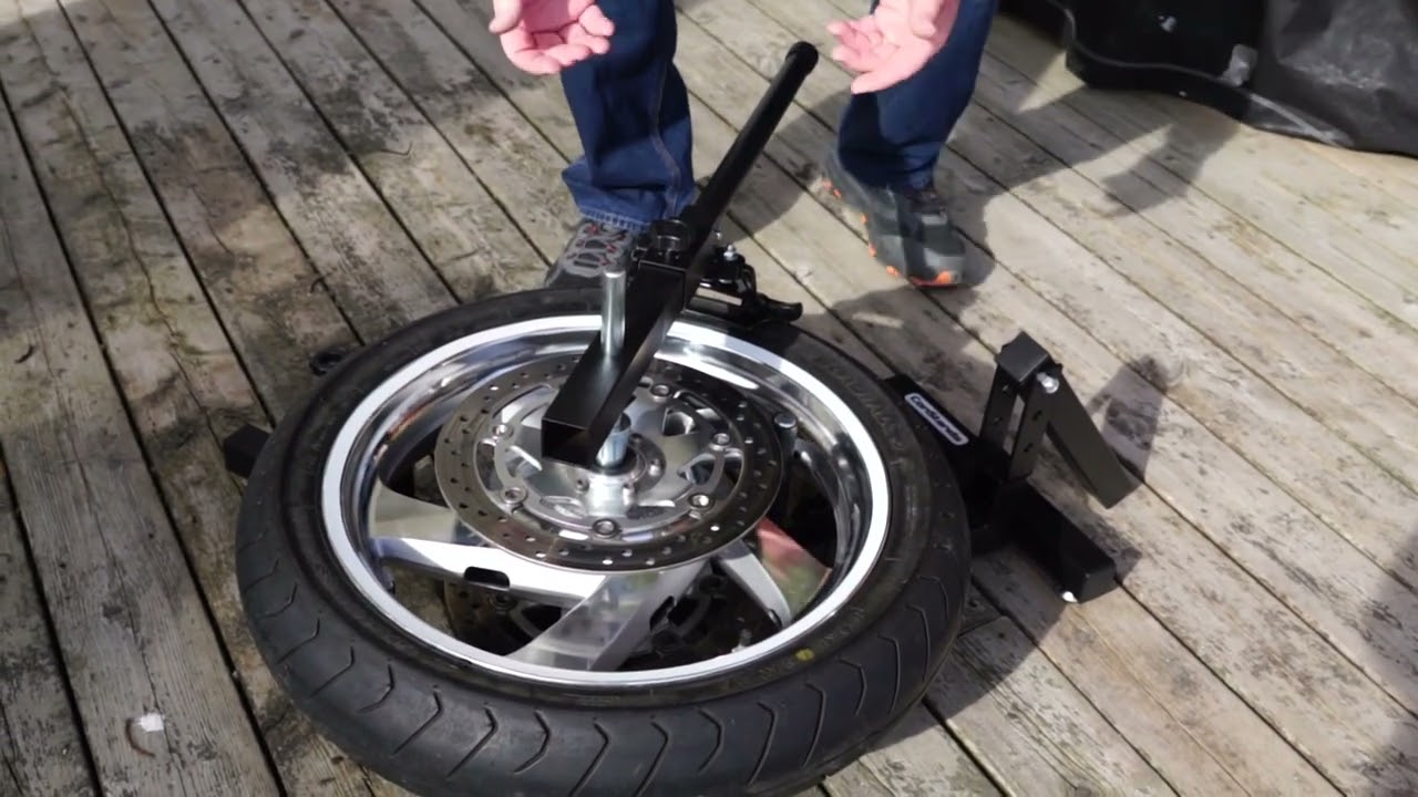 Constands motorcycle tire machine tips for use