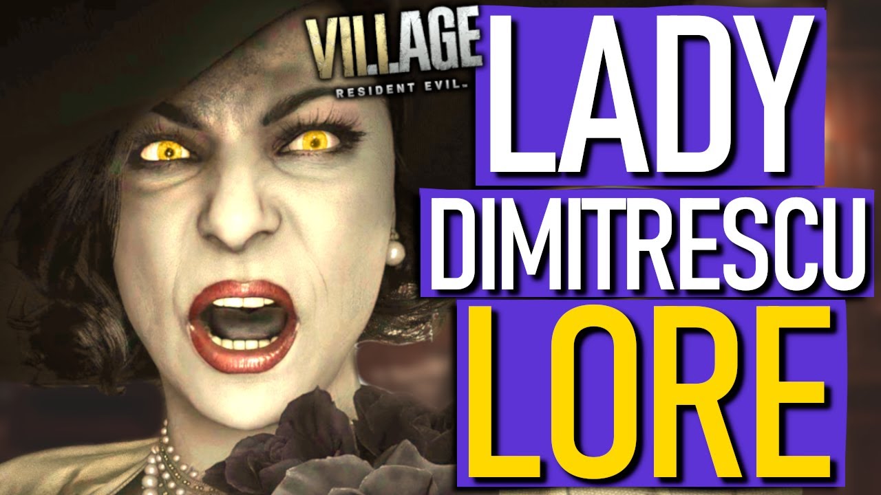 Resident Evil Village - ЛЕДИ ДИМИТРЕСКУ Lore ПОЛНАЯ предыстория!