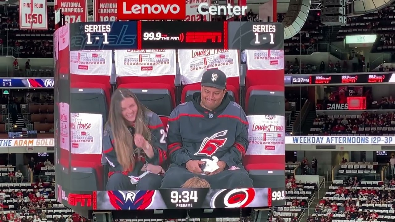 Washington Capitals vs Carolina Hurricanes R2 G3 Full Warm Up 😊❤️