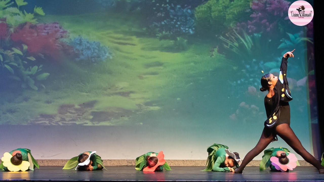 O Jardim encantado - Espetáculo Branca de neve e o Studio de dança Viviane Bittencourt 🍎